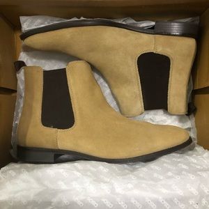 Asos Chelsea Boot Size 11 Stone Suede